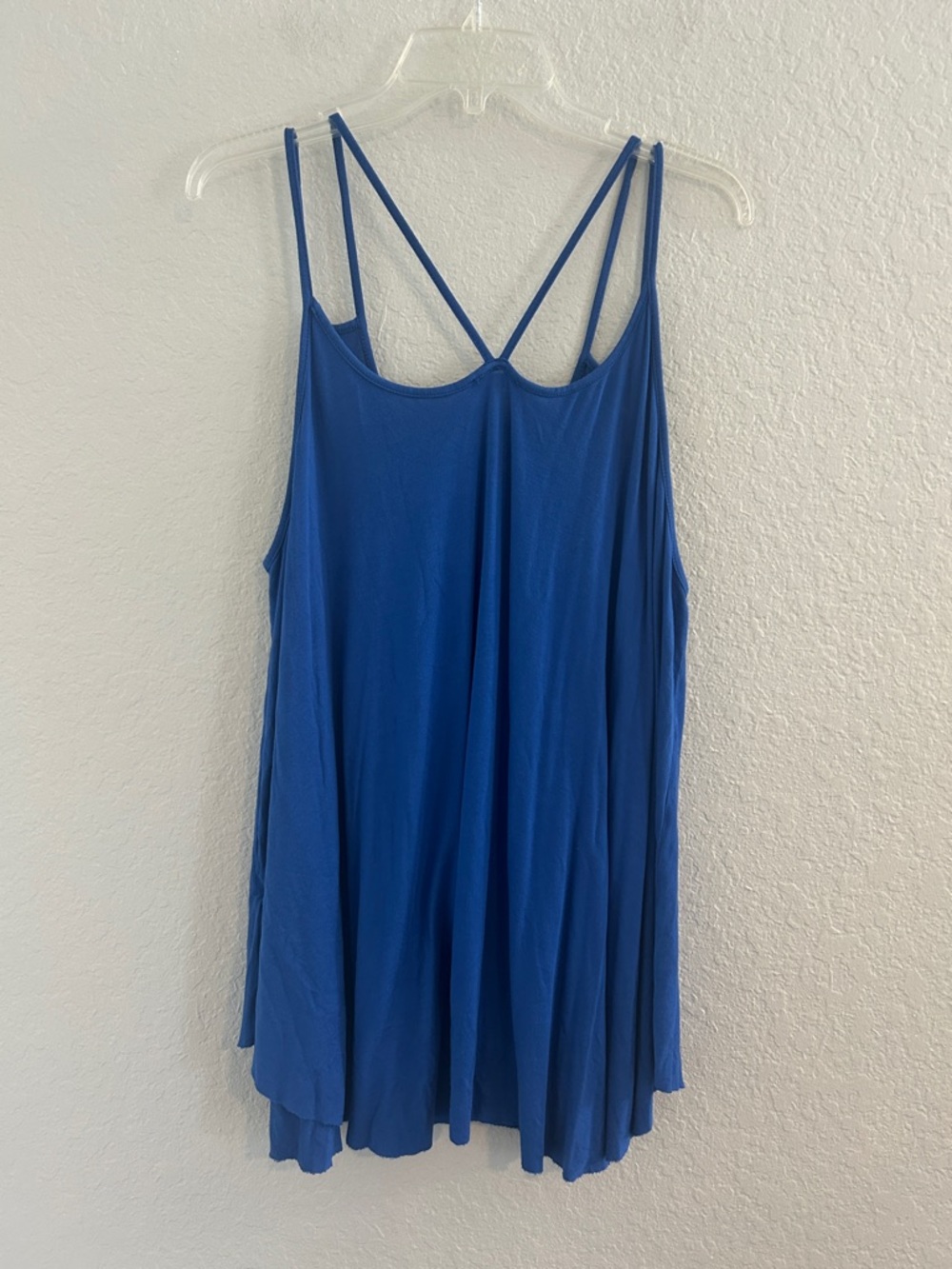 zeagoo Royal Blue Double-Strap Swing Tank - Picture 6 of 6